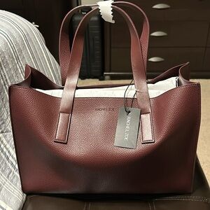 Rachel Zoe maroon large tote